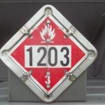 Placard and ID Number for Gasoline