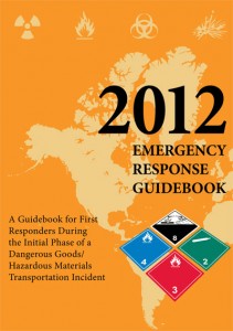 A shipper of a hazardous material must provide the carrier with the emergency response information contained in the orange pages of the emergency response guidebook