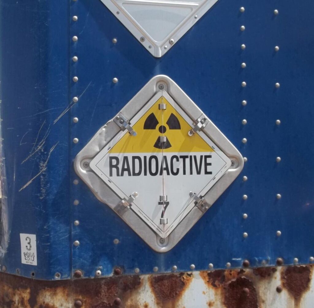 Class 7 Radioactive Placard Daniels Training Services