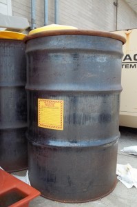 Hazardous waste container