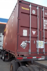 Freight Container with HazMat