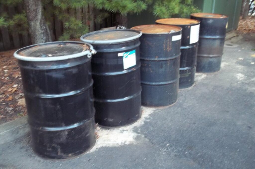 non-hazardous waste containers