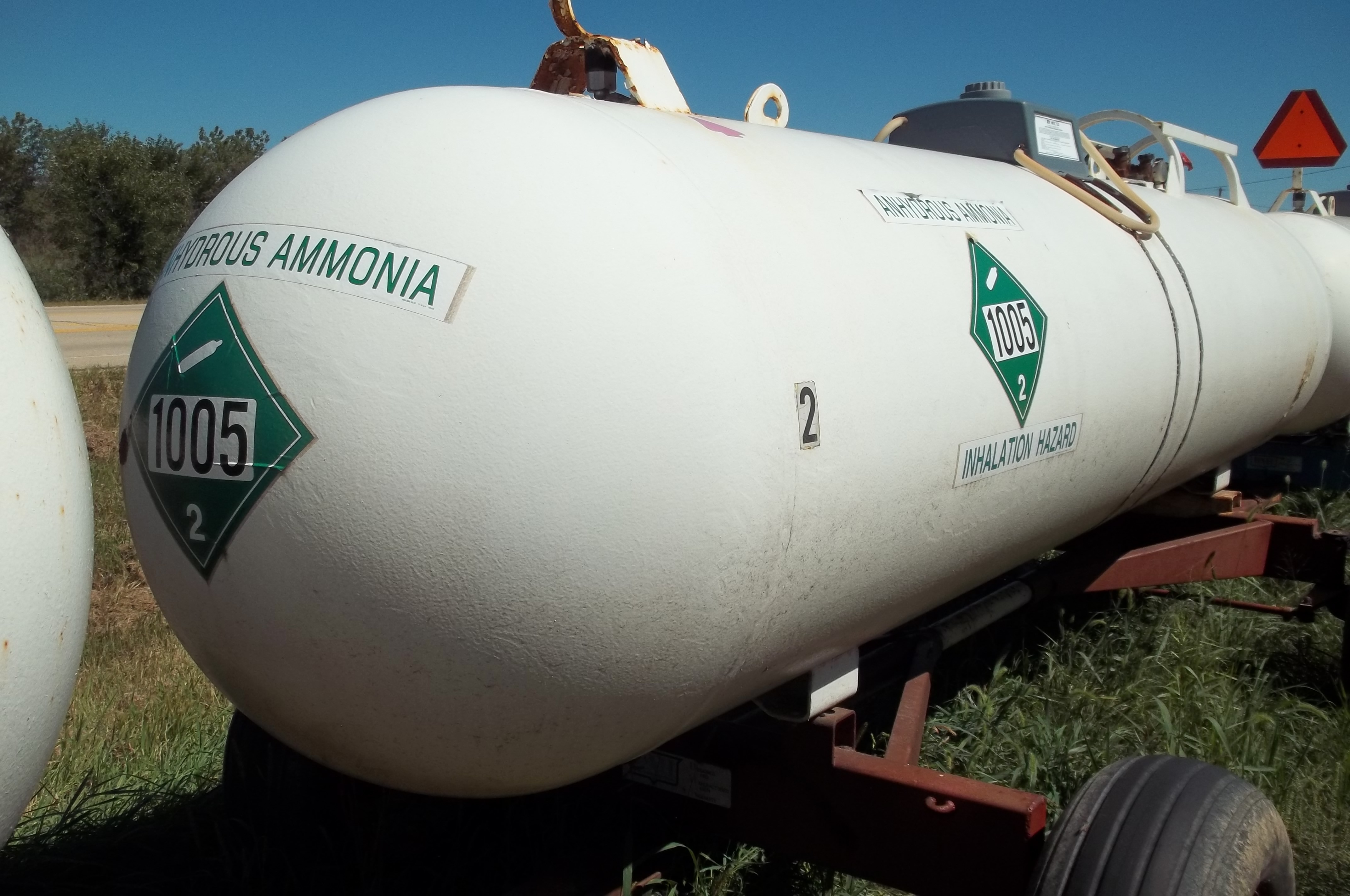 Transportation of Anhydrous Ammonia by Highway in a Nurse Tank