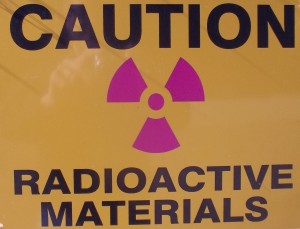 Caution Radioactive Materials
