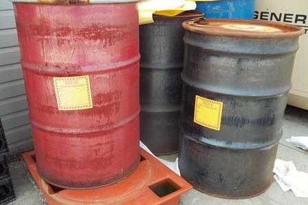 Weekly Inspections of Hazardous Waste Containers in Central Accumulation Area