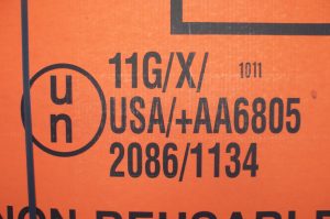 Specification packaging marking on IBC
