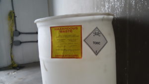 Drum of hazardous waste