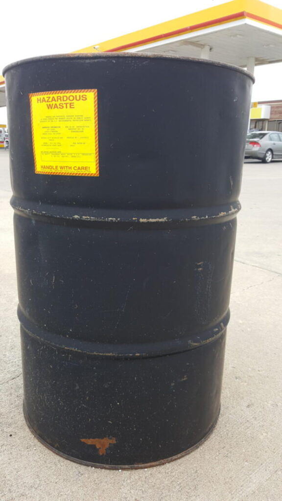 Hazardous Waste Drum Daniels Training Services