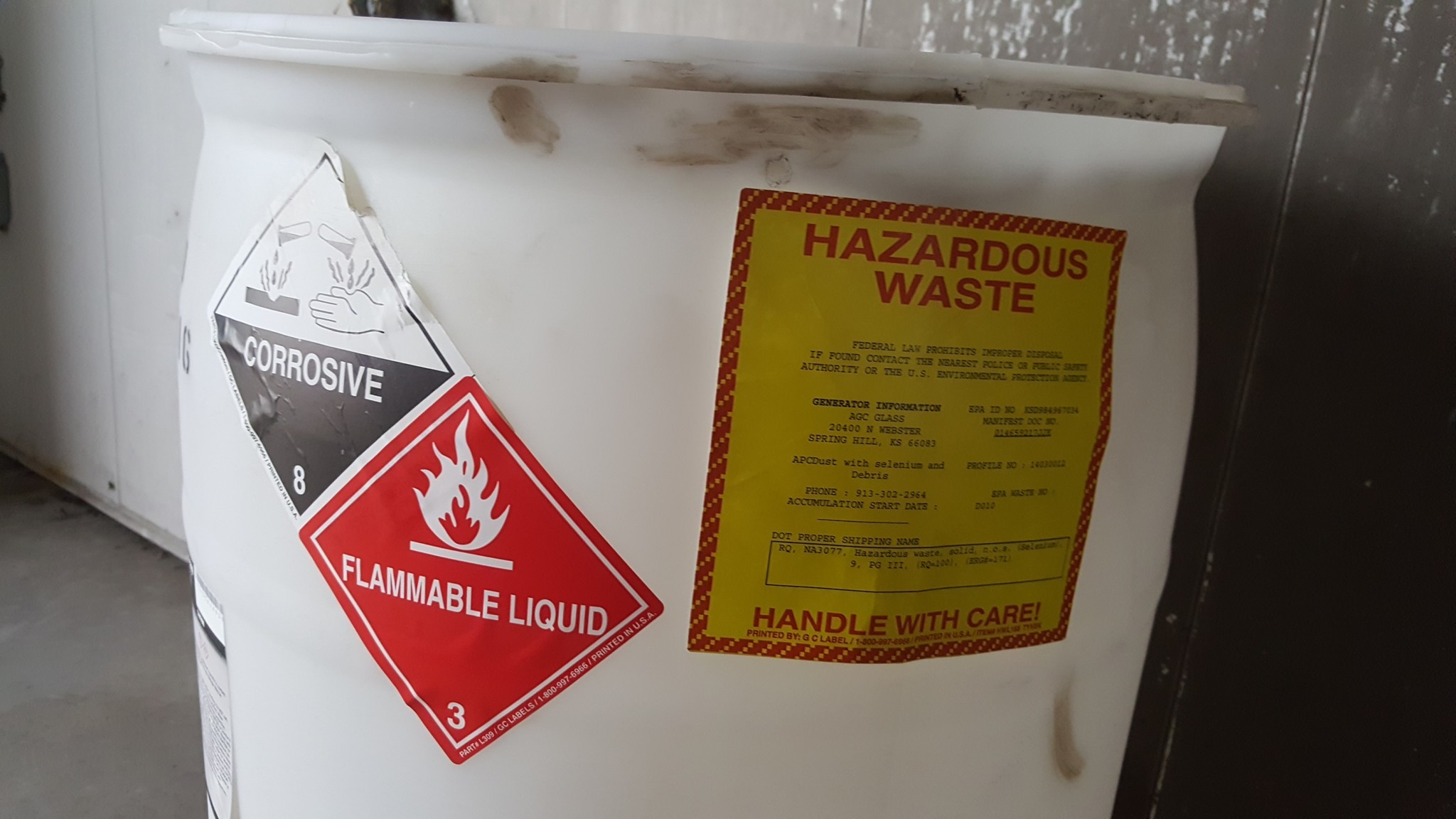 How To Label Hazardous Waste Drums at kennethlolsono blog