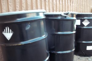 Hazardous waste containers