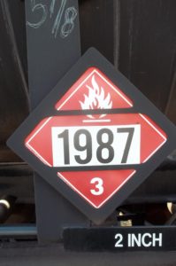 Class 3 Placard 1987