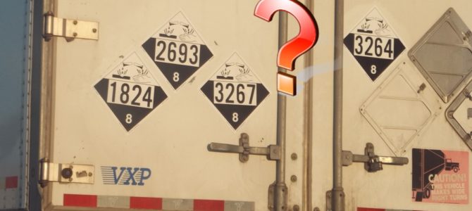 Q&A: Do I placard for a Class 3 Flammable in bulk packaging and 500 lbs of a Class 8 Corrosive in non-bulk?