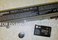 Q&A: Can I self-transport lithium batteries for disposal?