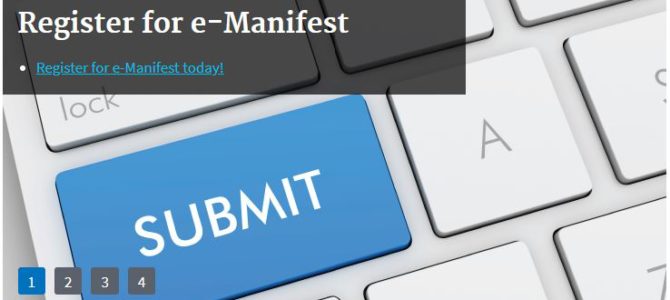 FAQ: Whom do I contact if I have questions about the e-Manifest System?