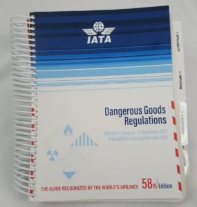 58th edition of IATA DGR