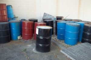 Empty Drums for Pickup