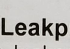 FAQ: What is the leakproofness test?