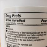 Hand Sanitizer Drug Facts