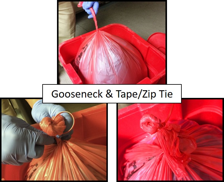 How to Gooseneck a Waste Bag - Tape University®
