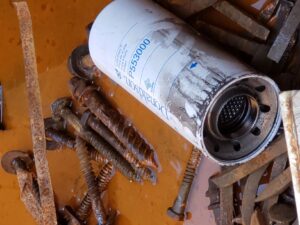 used oil filter