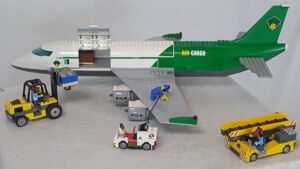 Lego Air Cargo Aircraft Loading