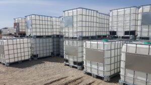 Stacked composite IBCs