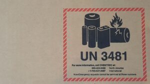 UN3481 Lithium Battery Mark