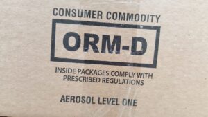 Package Mark - ORM-D Consumer Commodity