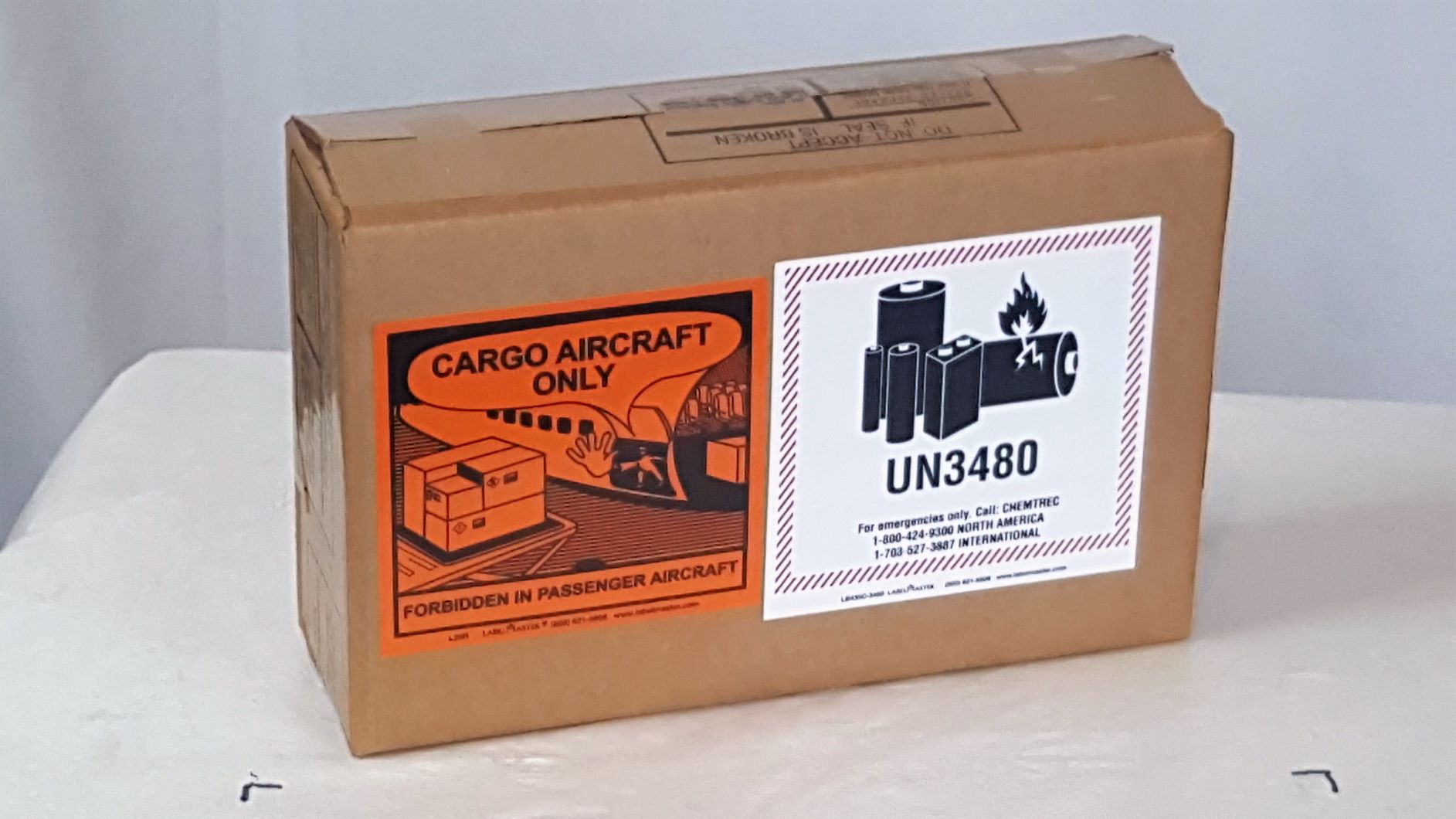 Q A Is The Cargo Aircraft Only Label Required For UN3480 Daniels 