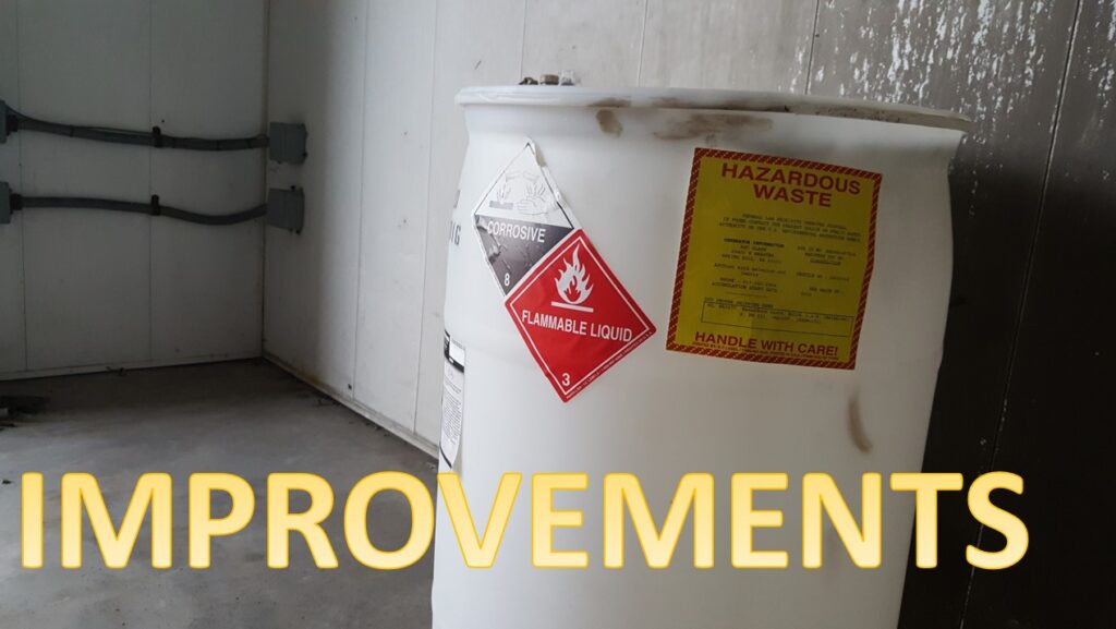 Hazardous waste container