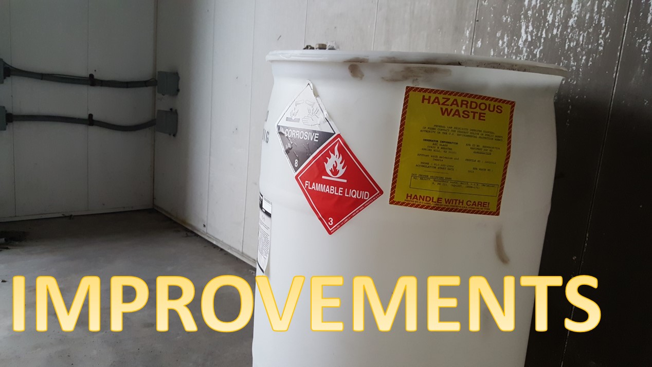 Hazardous waste container