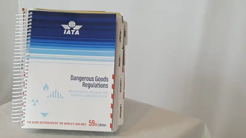 59th edition of the IATA dangerous goods regulations