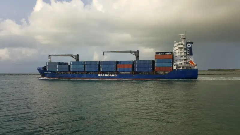 Vessel on water